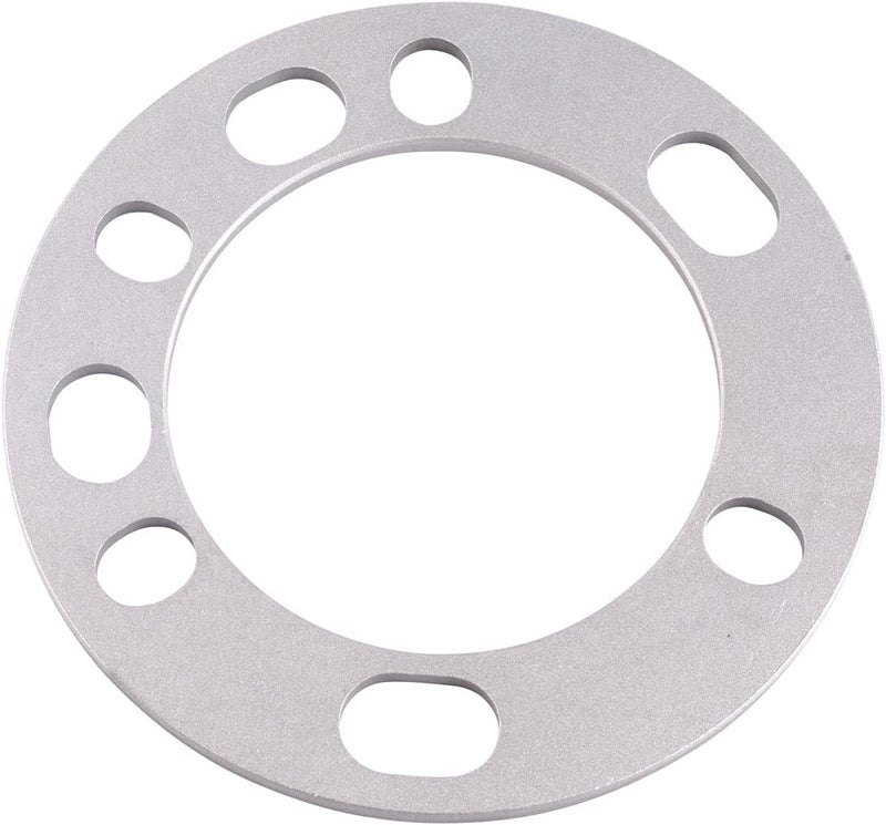 DCVAMOUS 4 قطع 5x5.5 6x5.5 5x139.7 6x139.7 فواصل عجلات عالمية 1/4" (6 مم) متوافقة مع تويوتا-شيفروليه 6 لوج و دودج-فورد 5 لوج - Image 5